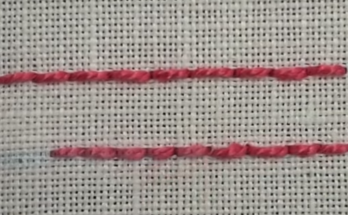 Embroidery Back Stitch