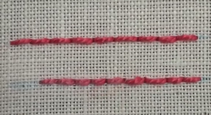 Embroidery Back Stitch