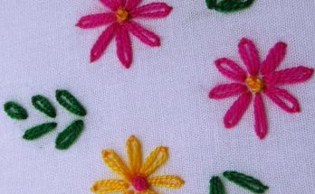 Embroidery Lazy Daisy